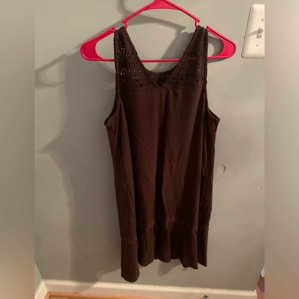 Women’s J. Jill Dress with crochet Straps - Picture 2 of 3
